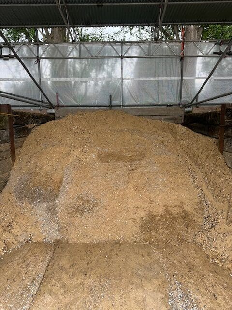 SBR Supplies, suppliers of aggregates in Essex. Rough sand