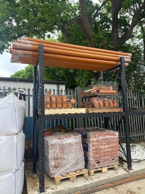 SBR Supplies, suppliers of aggregates in Essex. Pipes and bricks