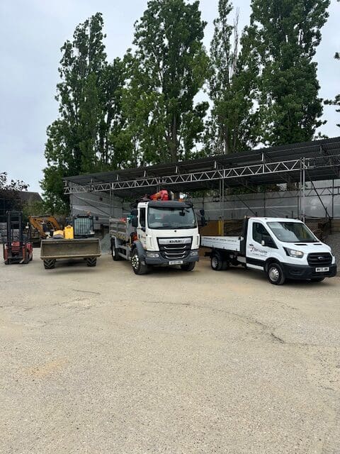 SBR Supplies, suppliers of aggregates in Essex. vehicles